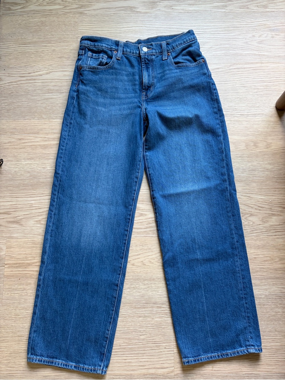 Classic Low Rise Loose Women’s Jeans - Blue